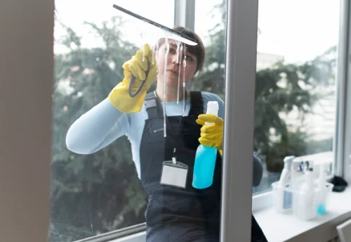 Nettoyage de vitres intérieures et extérieures à Estrablin